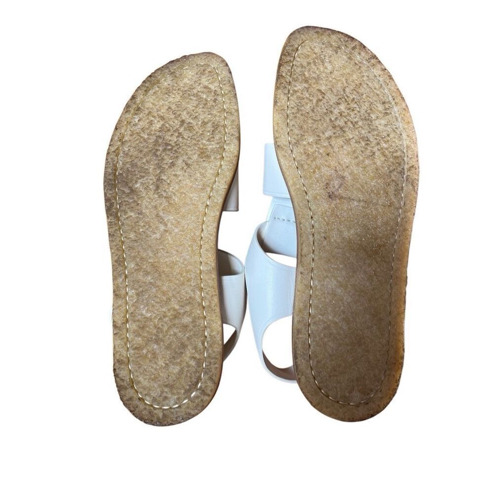 The Row Women's Fisherman Woven Leather Sandals White EU 41 US 11 - Picture 5 of 13